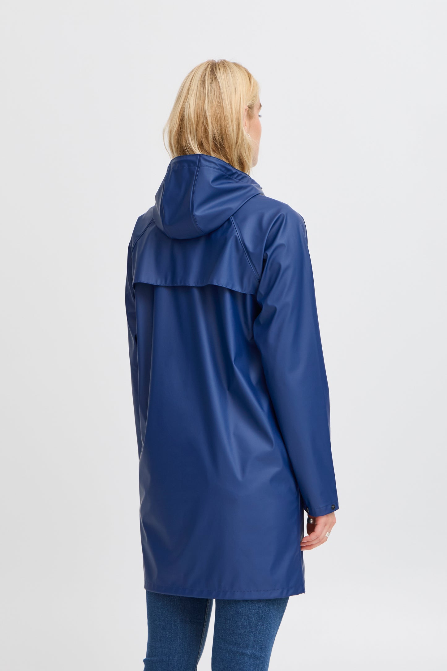 Ichi Ihtazi Raincoat | Medieval Blue