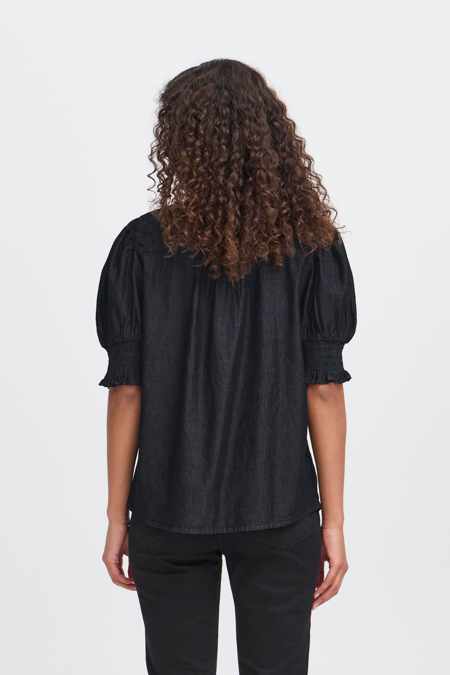 Ichi Borgie Shirt | Washed Black
