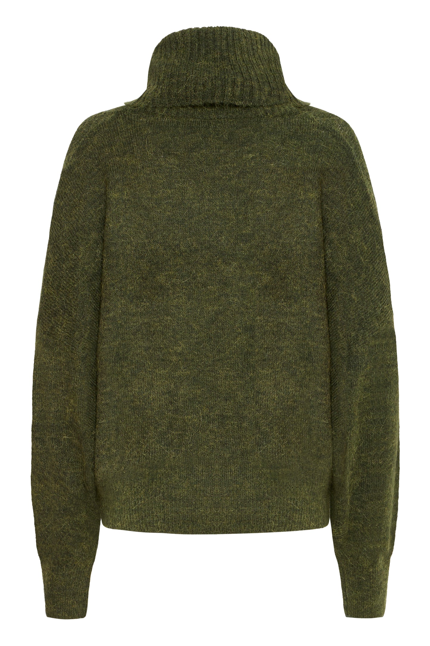 Ichi Kamara Roll Neck Jumper | Rifle Green