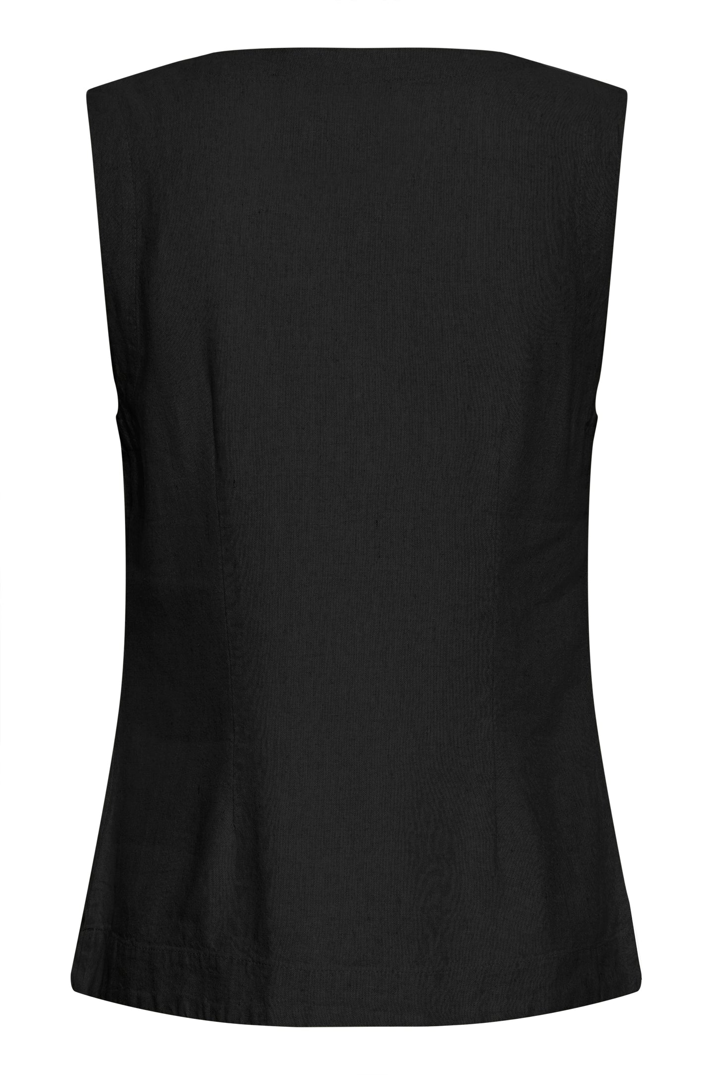 Ichi Linno Waistcoat | Black
