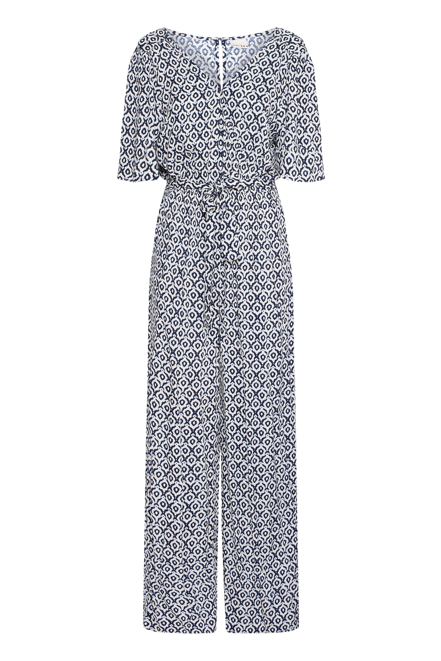 Ichi IhMarrakech Jumpsuit | Total Eclipse Ikat