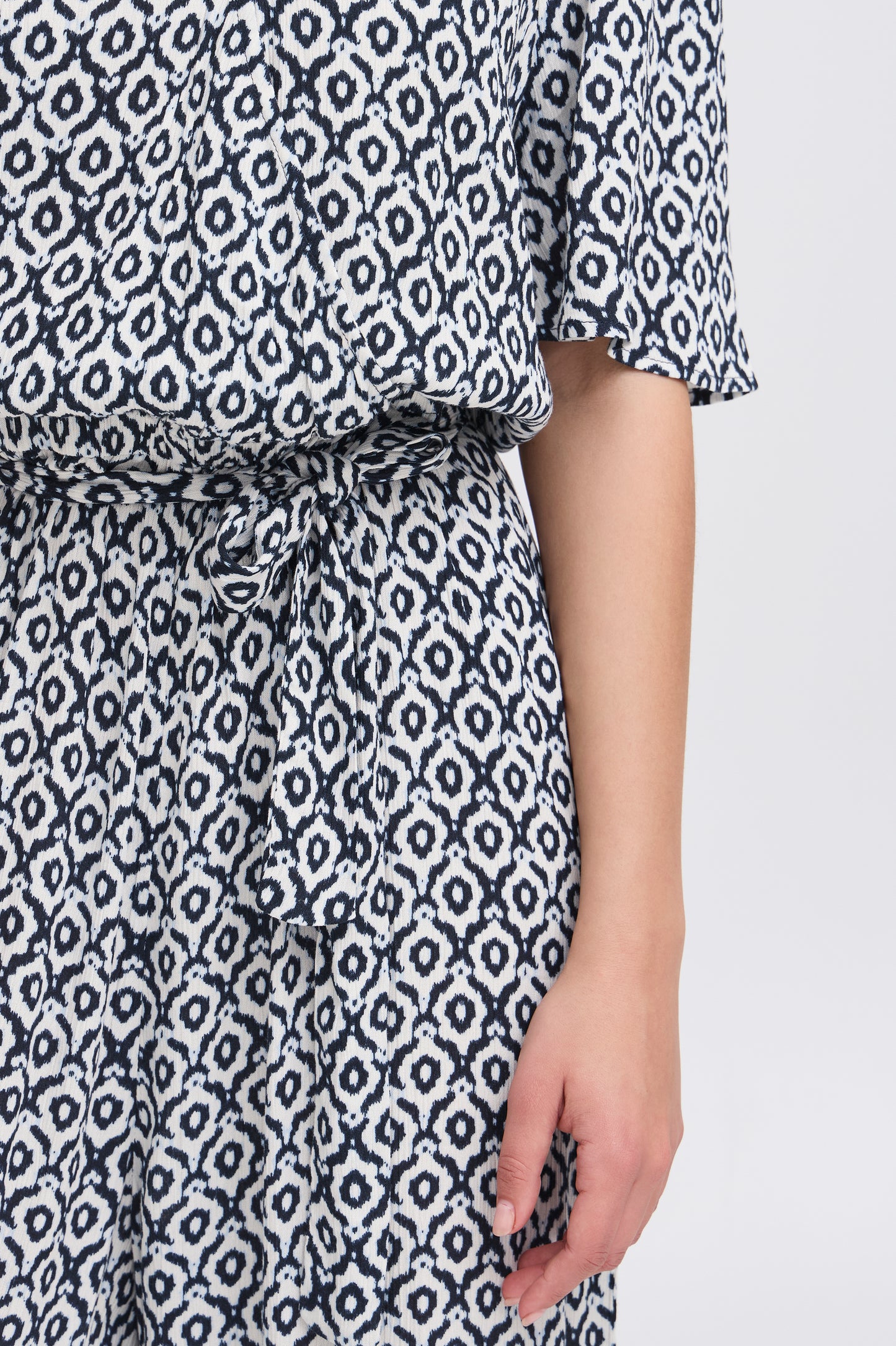 Ichi Marrakech Jumpsuit | Total Eclipse Ikat