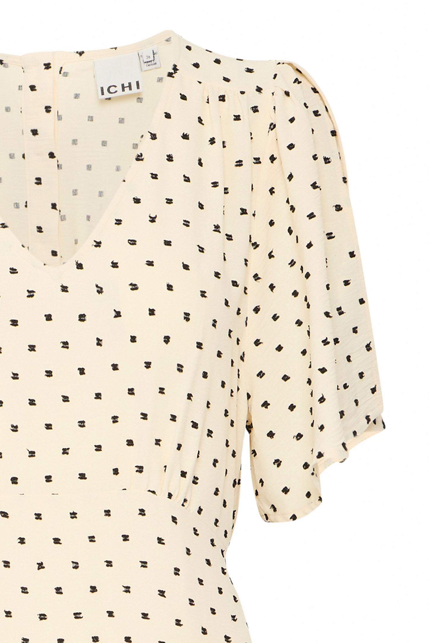 Ichi IhZabby Dress | Almond Milk