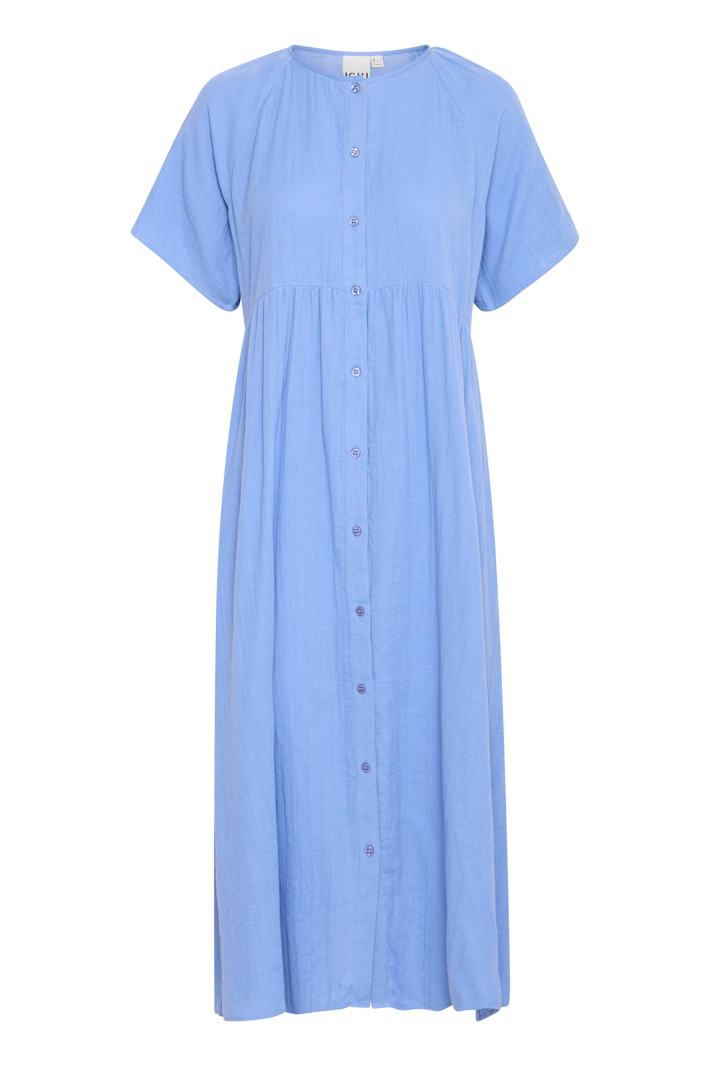 Ichi Iafoxa Midi Dress | Della Robbia Blue