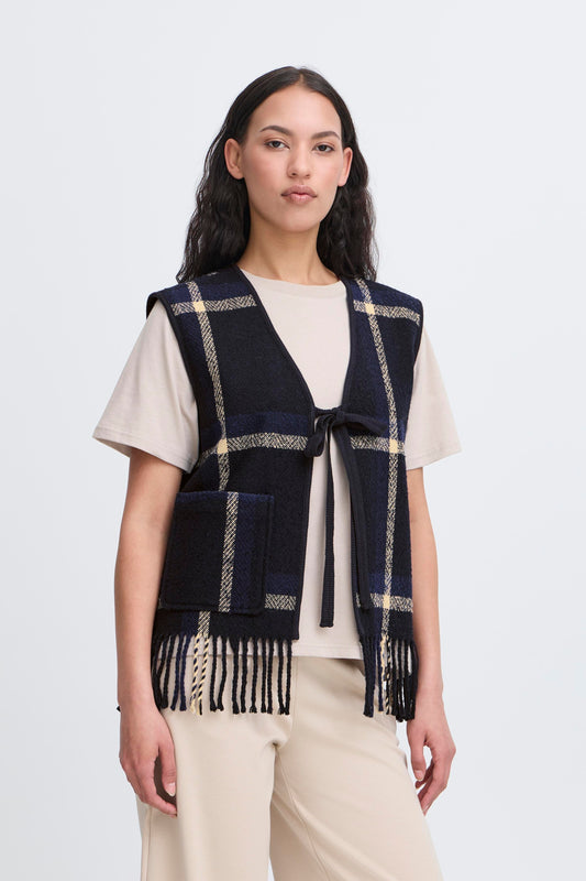 Ihfoniza Waistcoat | Patriot Blue