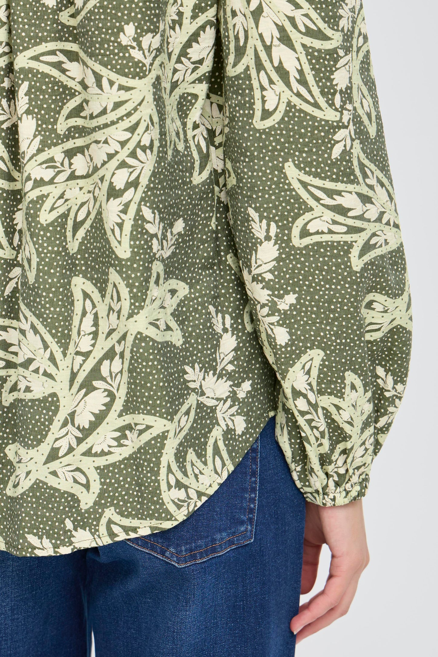 Ichi Finola Shirt | Vintage Flower