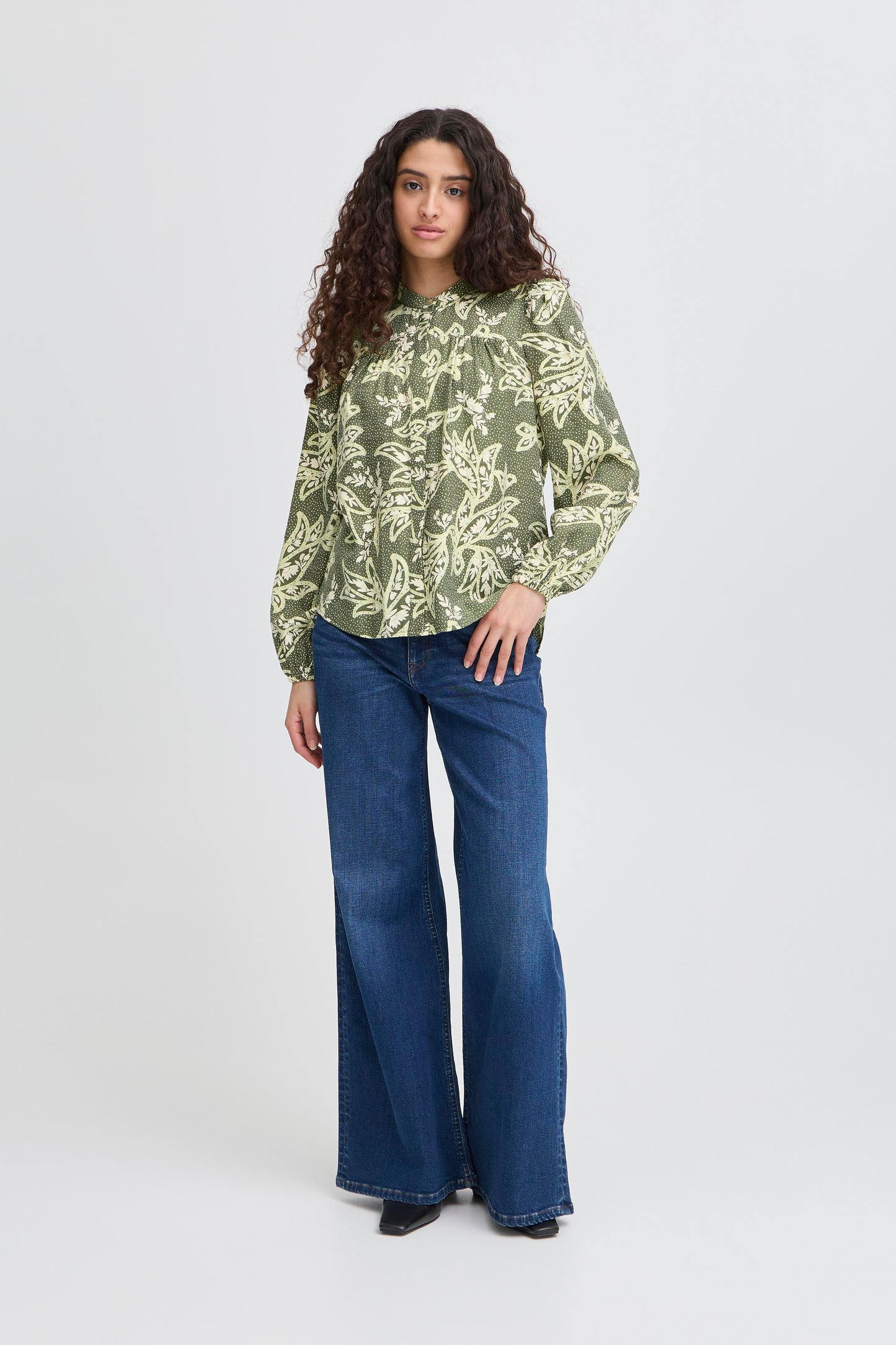 Ichi Finola Shirt | Vintage Flower