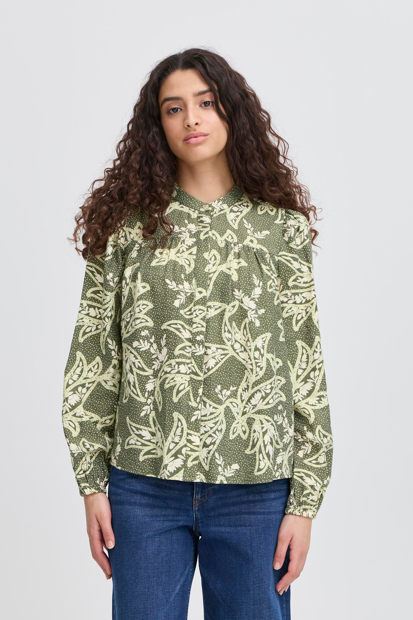 Ichi Finola Shirt | Vintage Flower