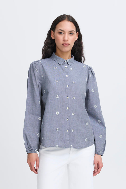 Ichi Fiparo Shirt | Graphic Emb