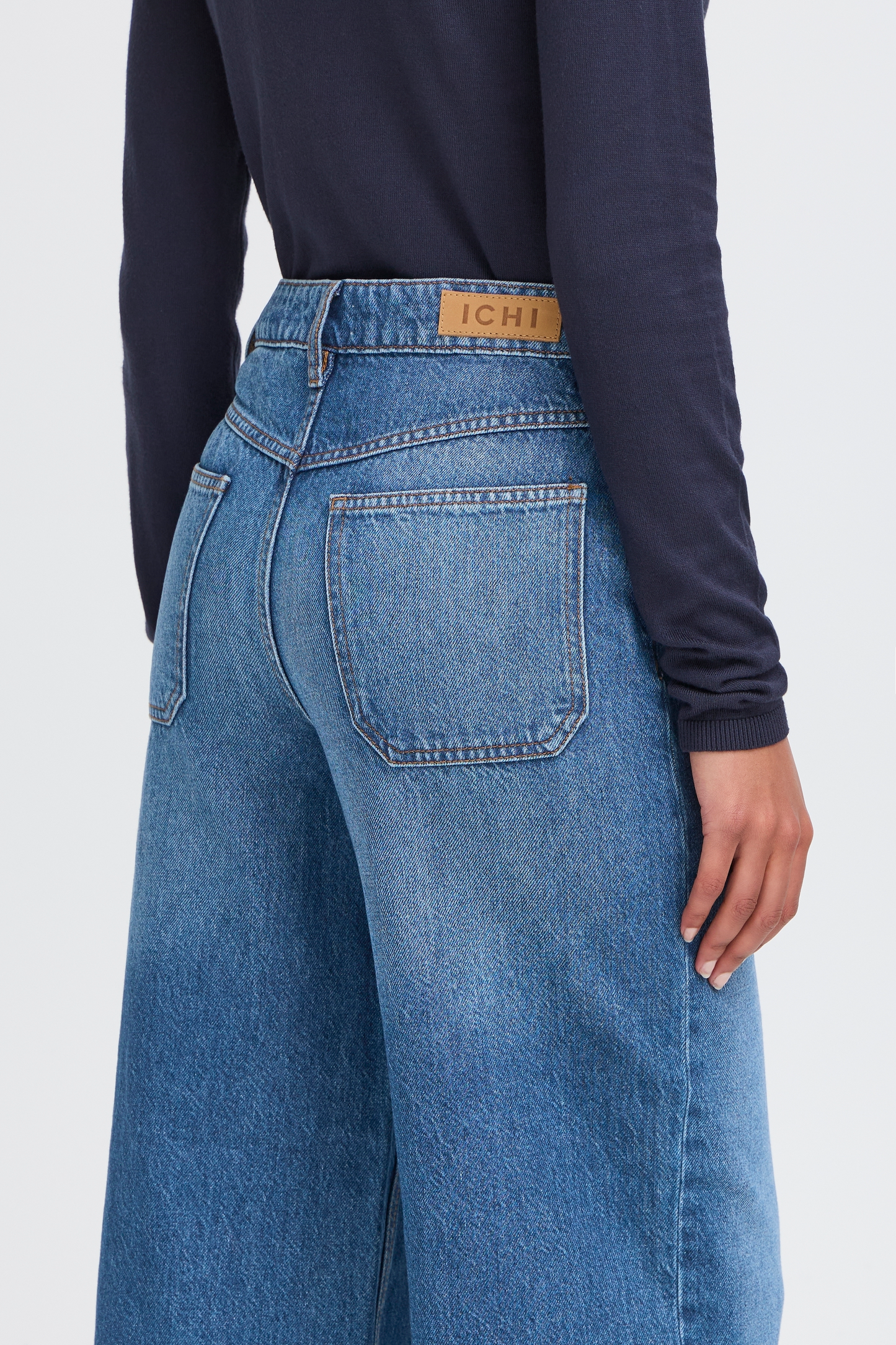 Ichi Pamala Jeans | Dark Blue