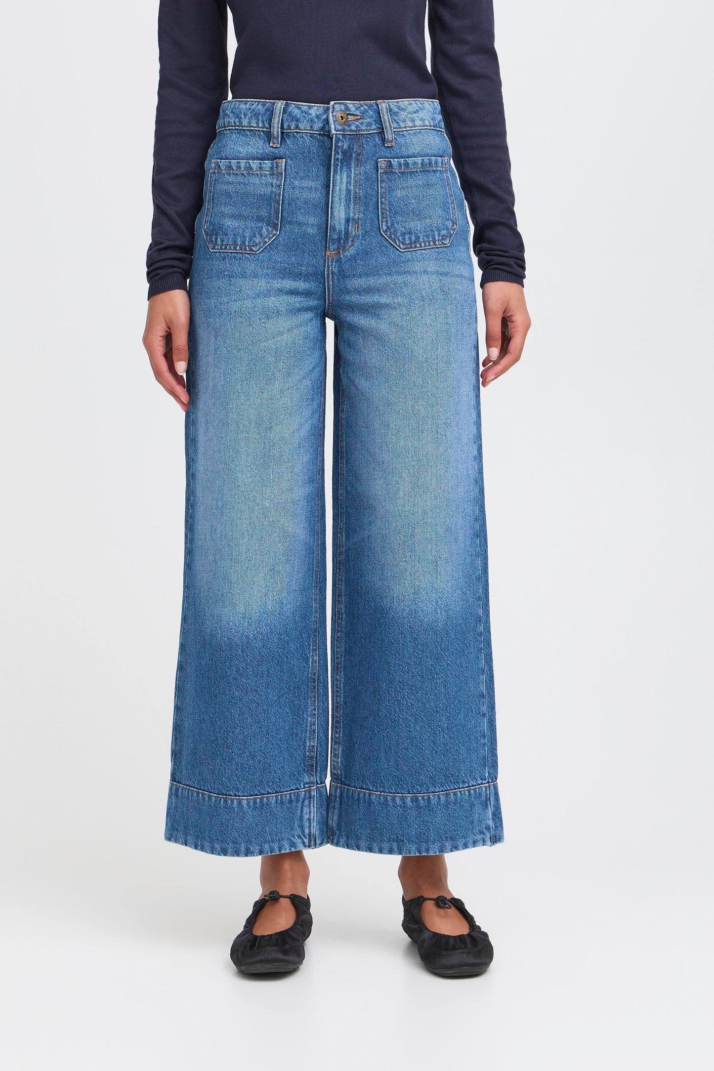 Ichi Pamala Jeans | Dark Blue