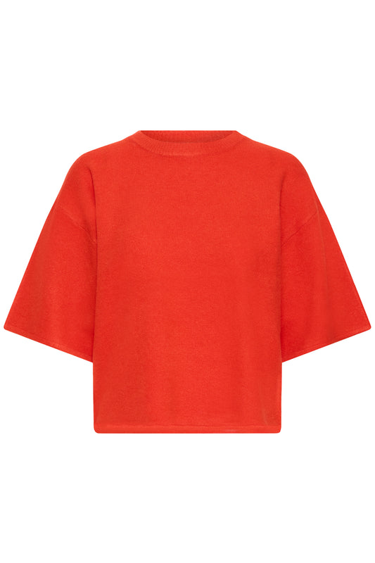 Ichi IhDasila Pullover | Fiery Red