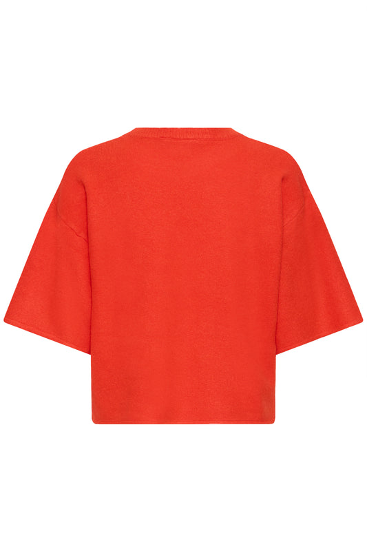 Ichi Dasila Pullover | Fiery Red