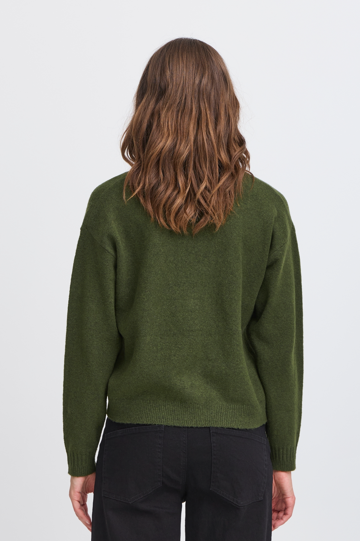 Ichi Dasila Cardigan | Rifle Green
