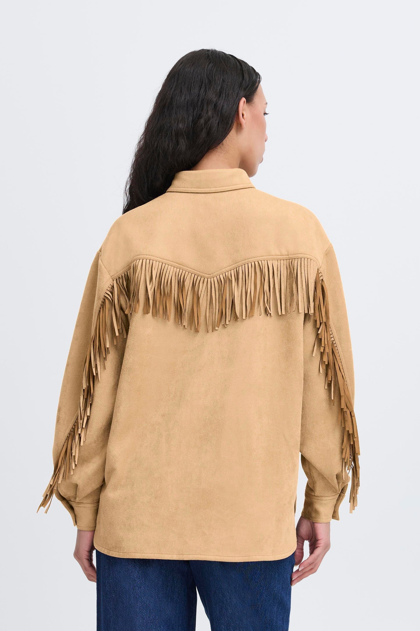 Ichi Effano Shirt | Travertine