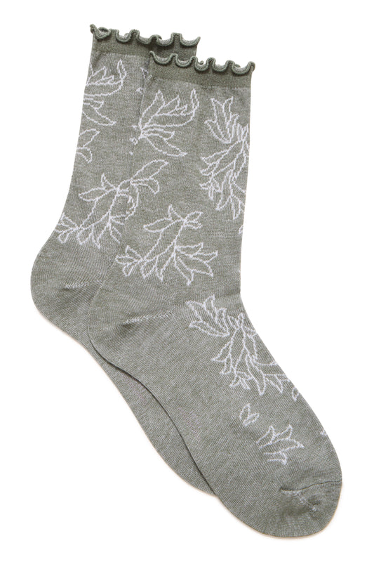 Ichi Tonal Socks | Mulled Basil