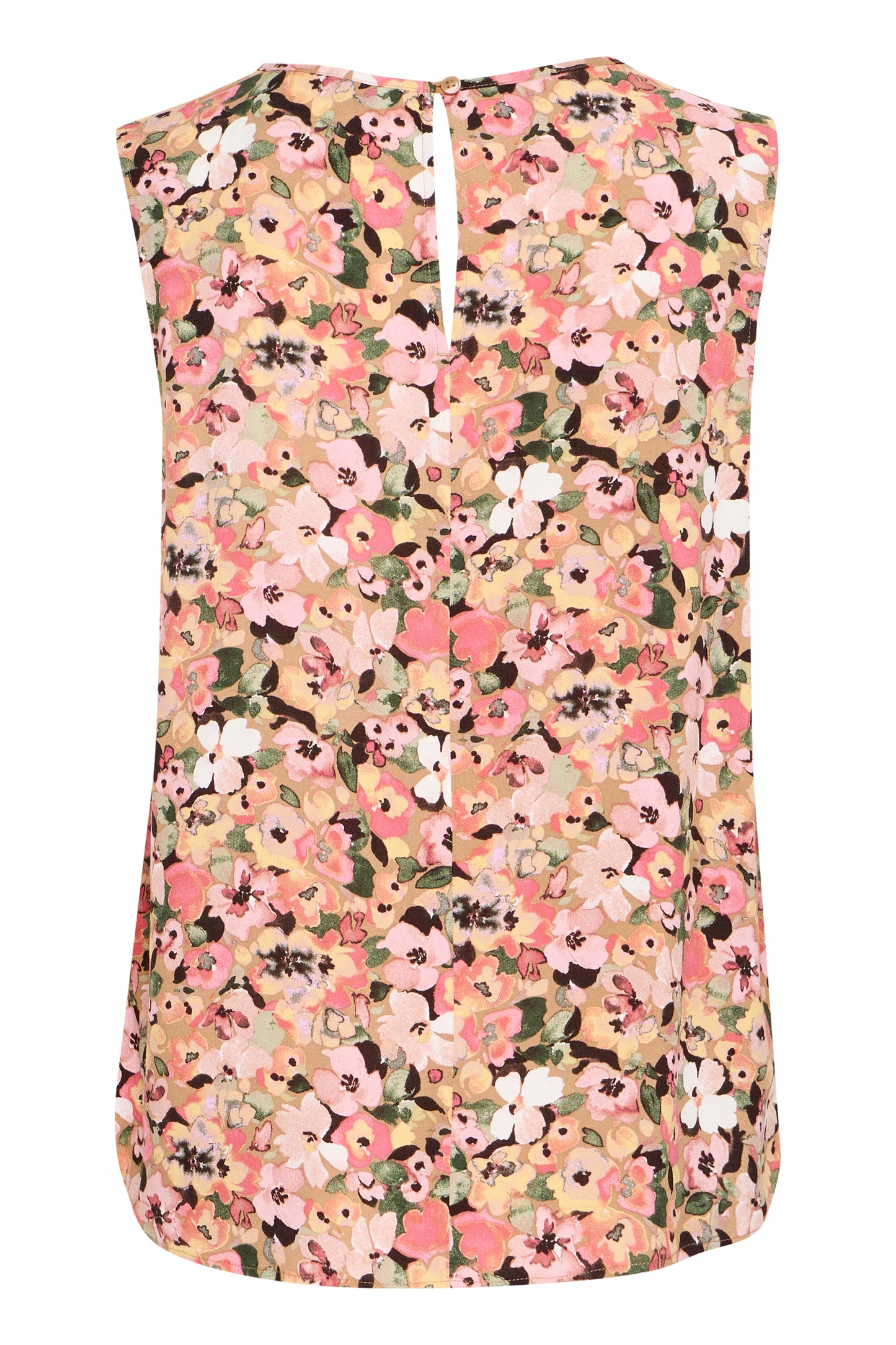B Young Bymmjoella Sleeveless Top | Coral Blush Flower