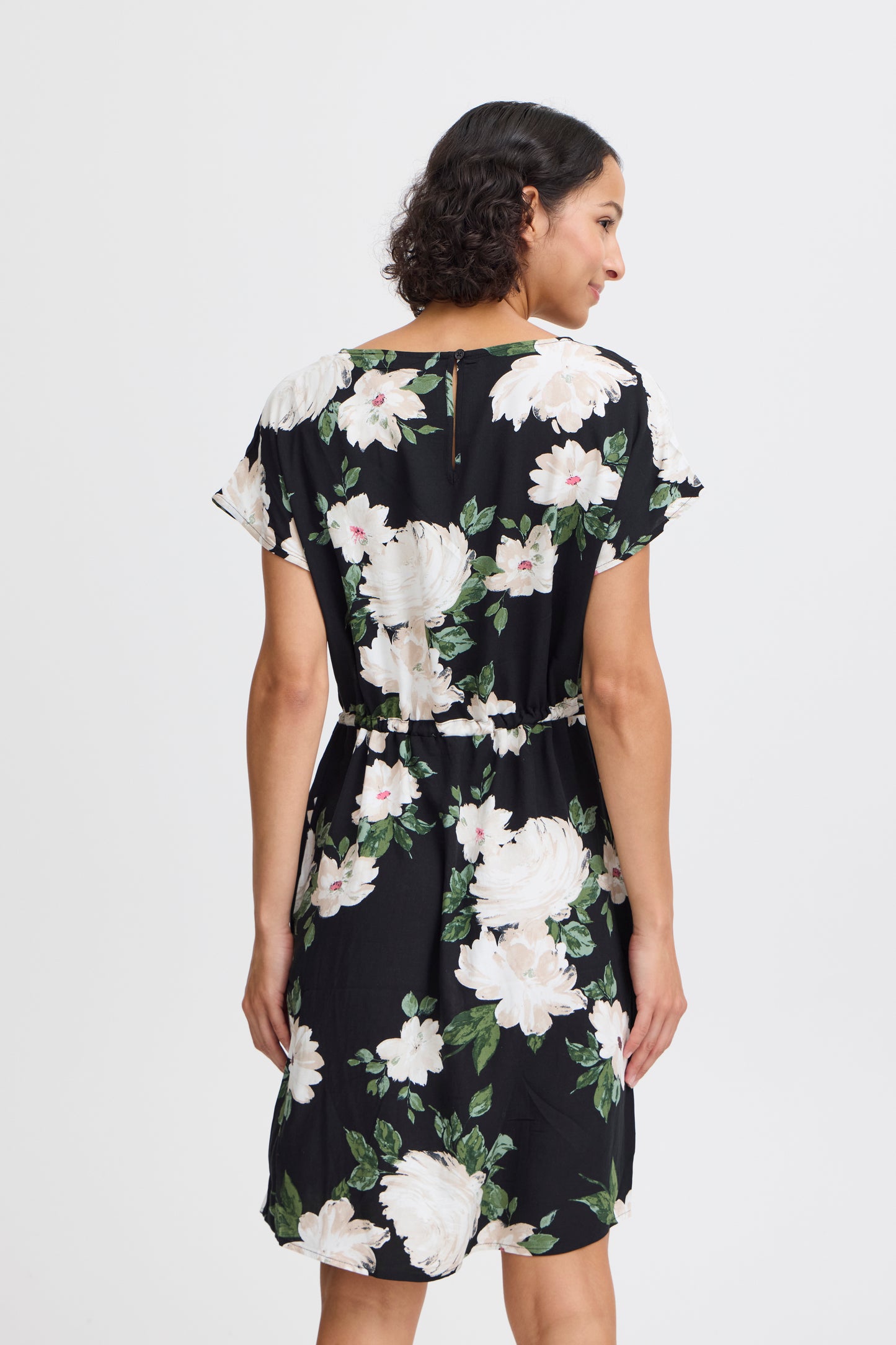 B Young Bymmjoella Dress | Black Roses