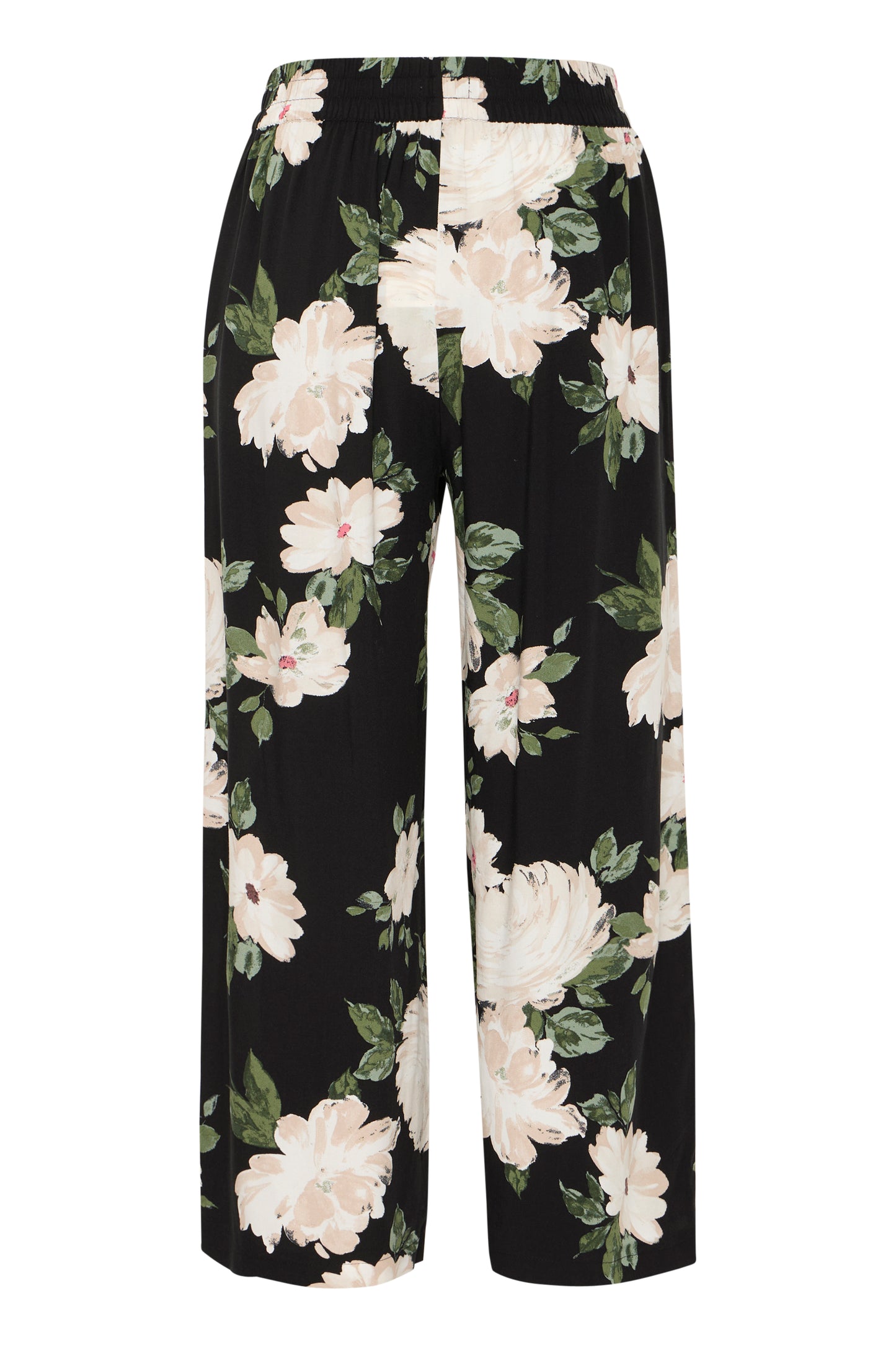 B Young Bymmjoella Crop Pants | Black Roses