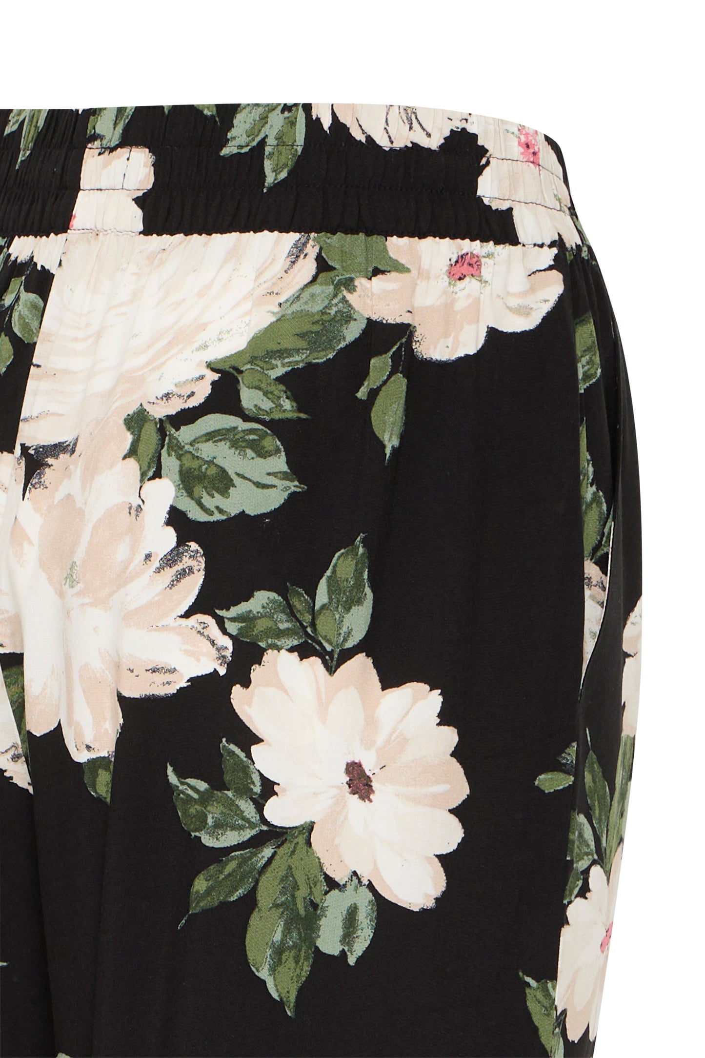 B Young Bymmjoella Crop Pants | Black Roses