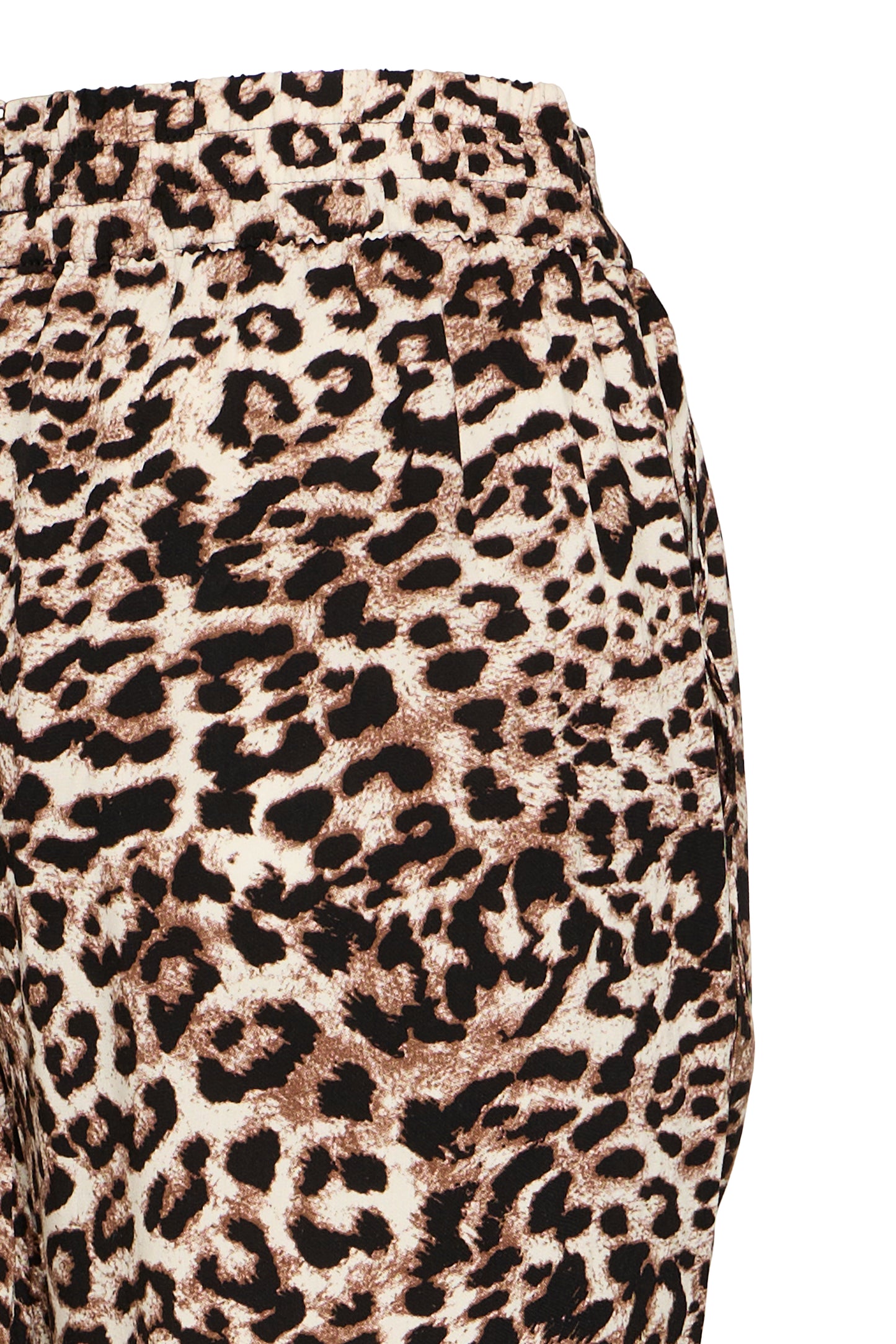 B Young Bymmjoella Crop Pants | Birch Leopard