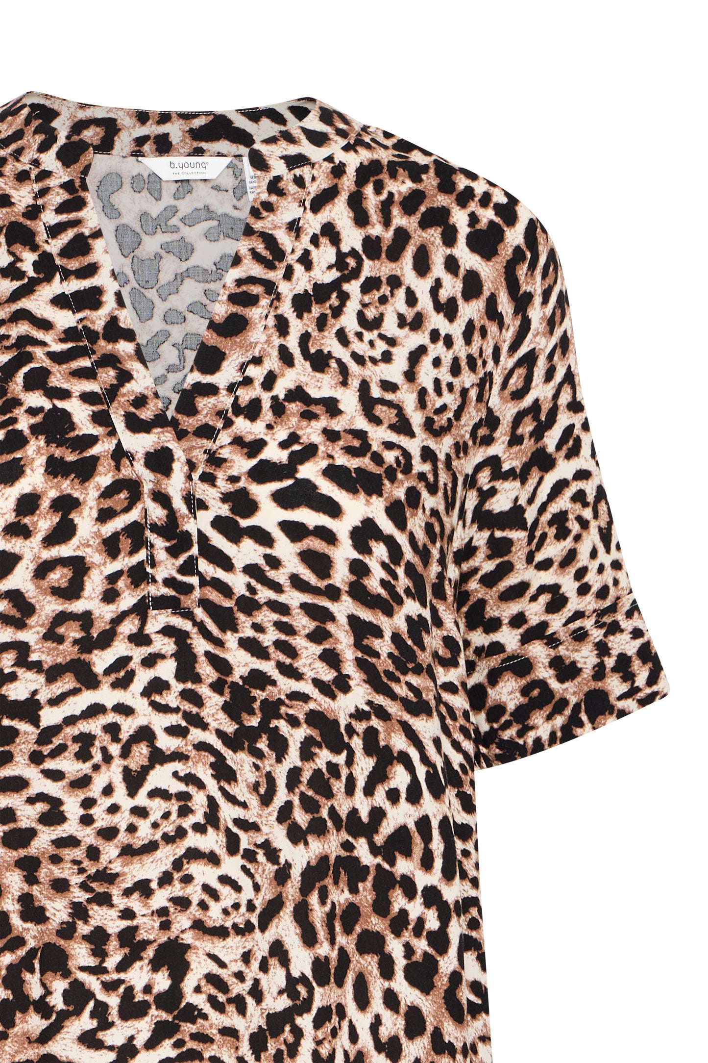 B Young Bymmjoella Dress | Birch Leopard