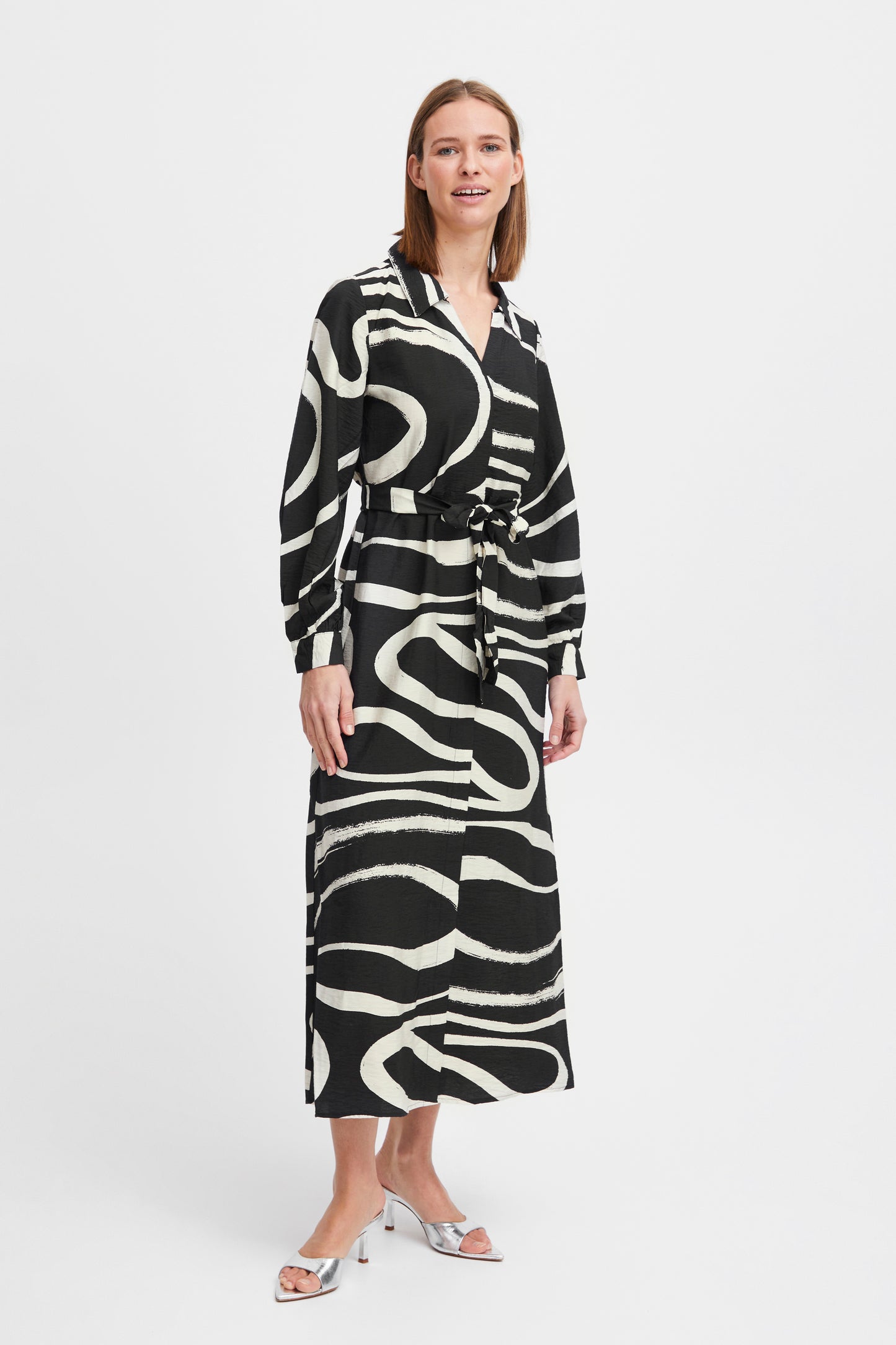 Byibine Dress | Black Mix