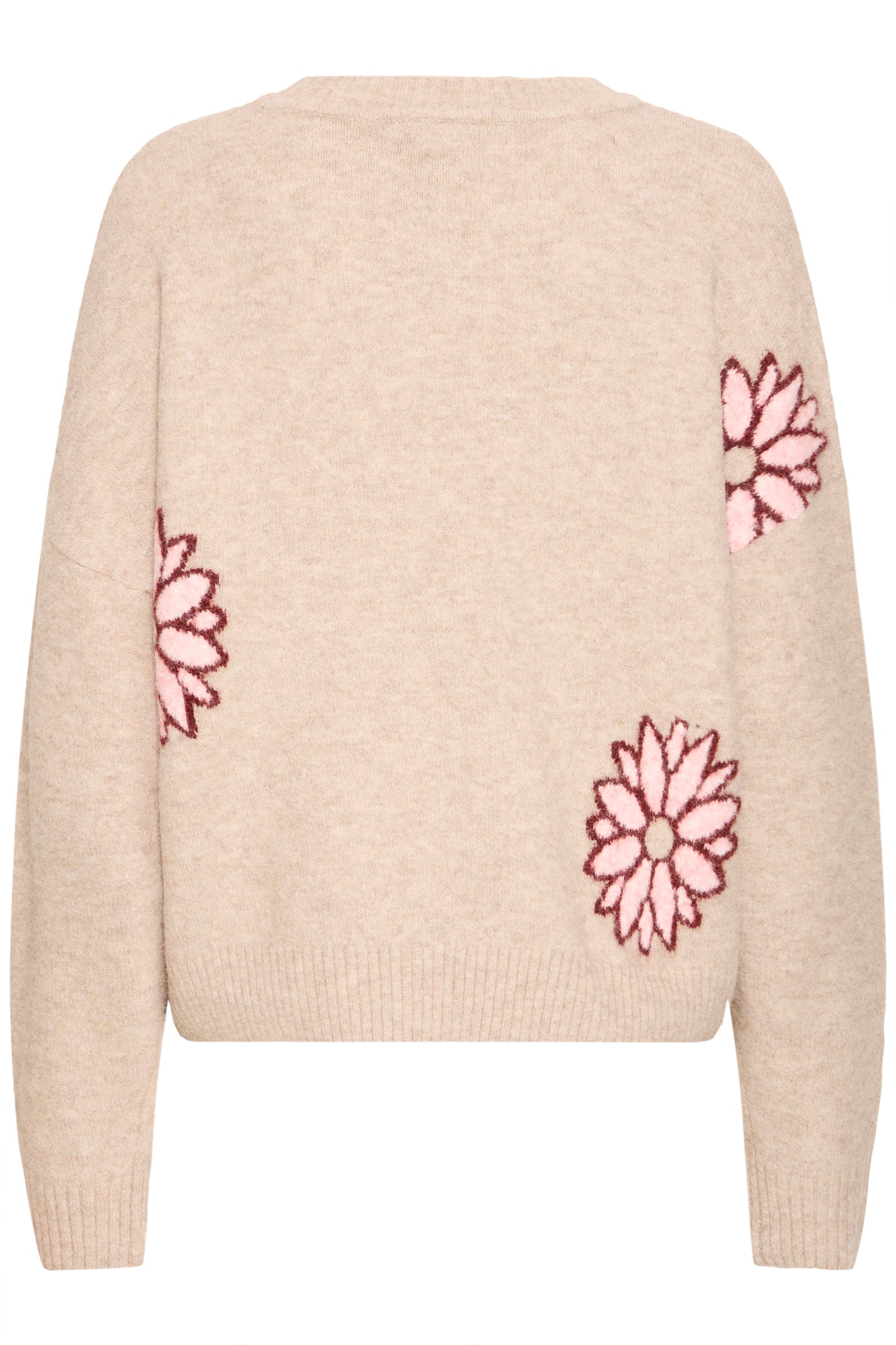 B Young Byomea Jumper | Cement Mix