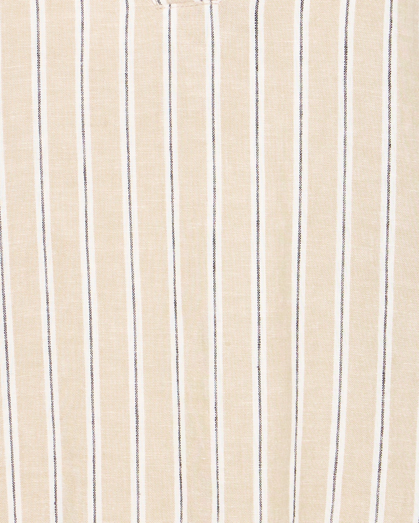 B Young V-Neck Blouse | Humus Stripe Mix