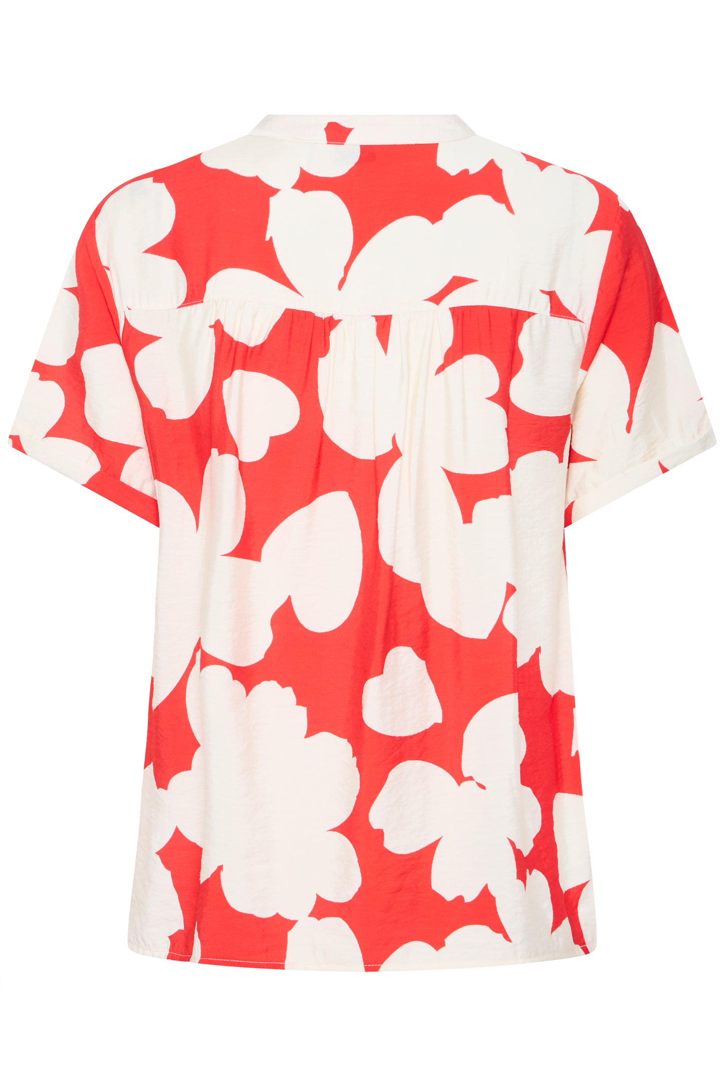 B Young Byibine Short Sleeve Shirt | Flame Flower Mix