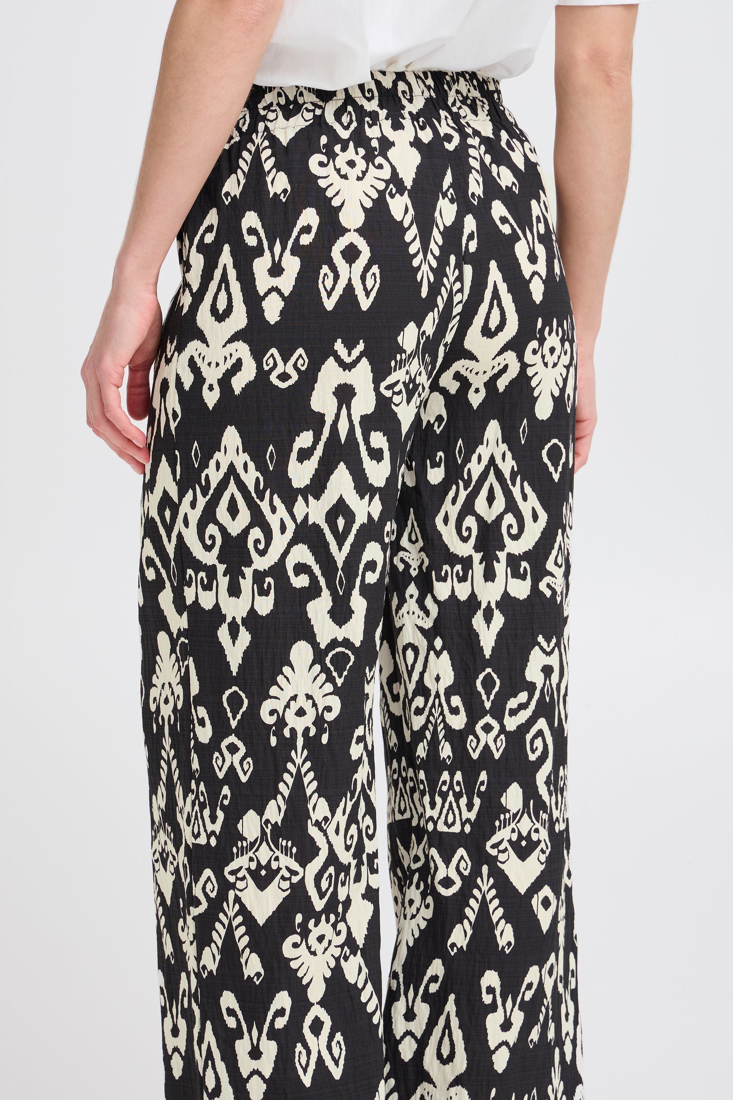 B Young Byjasmina Pants | Black Eth Mix