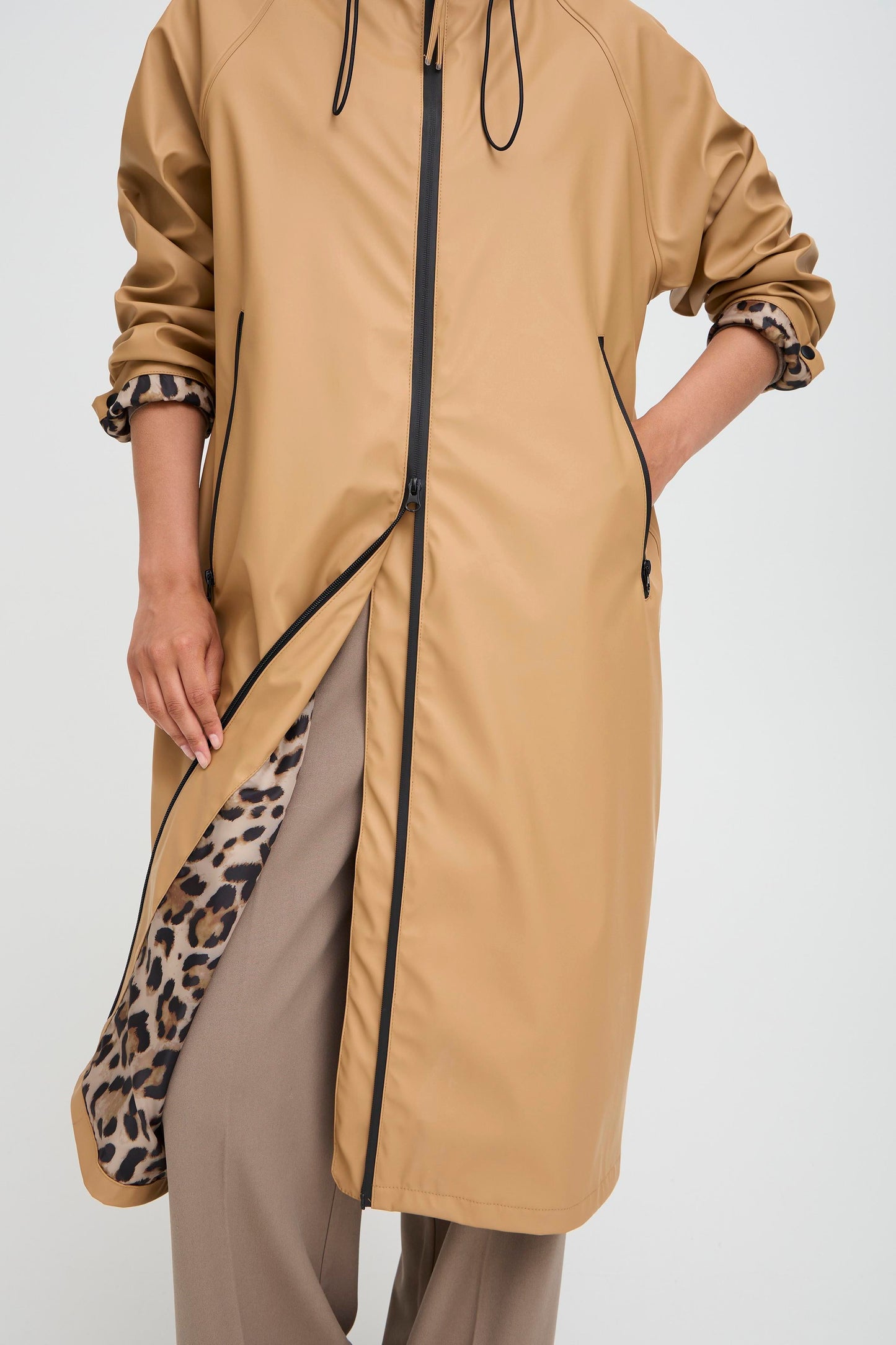 B Young Avan Coat | Tiger's Eye