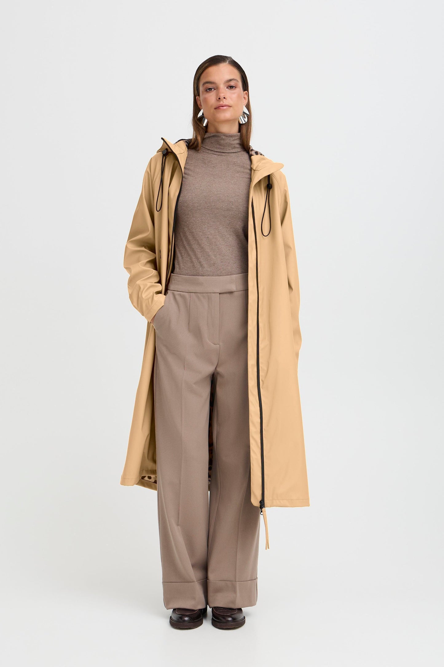B Young Avan Coat | Tiger's Eye