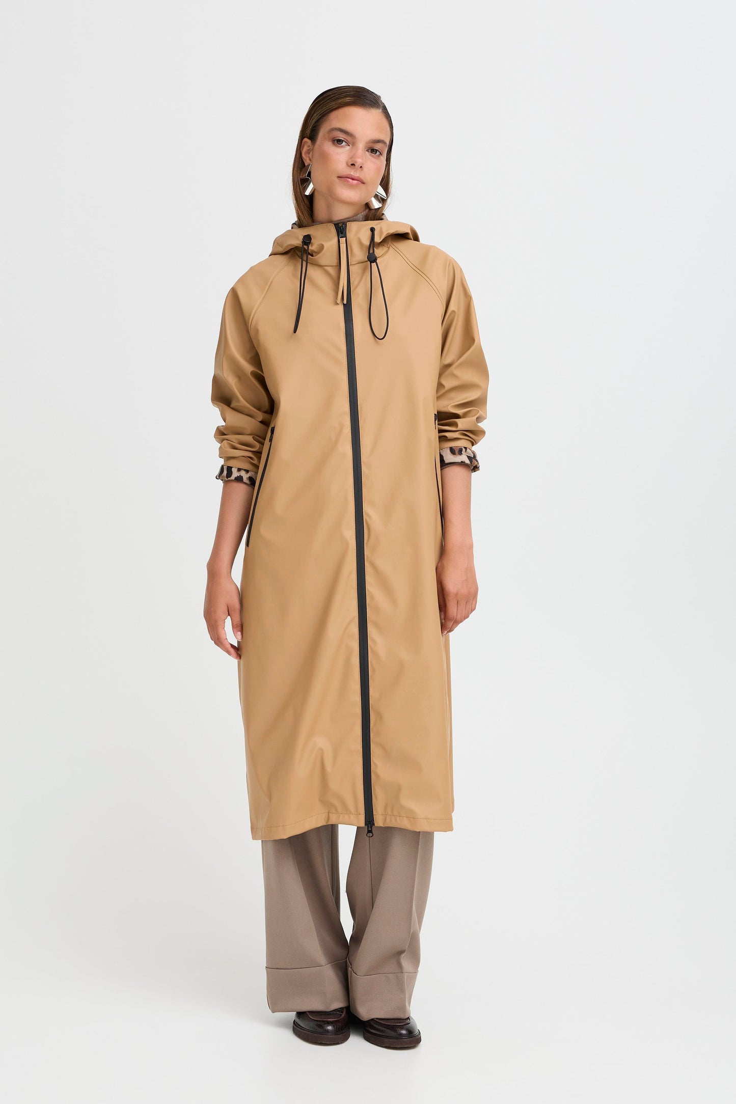 B Young Avan Coat | Tiger's Eye