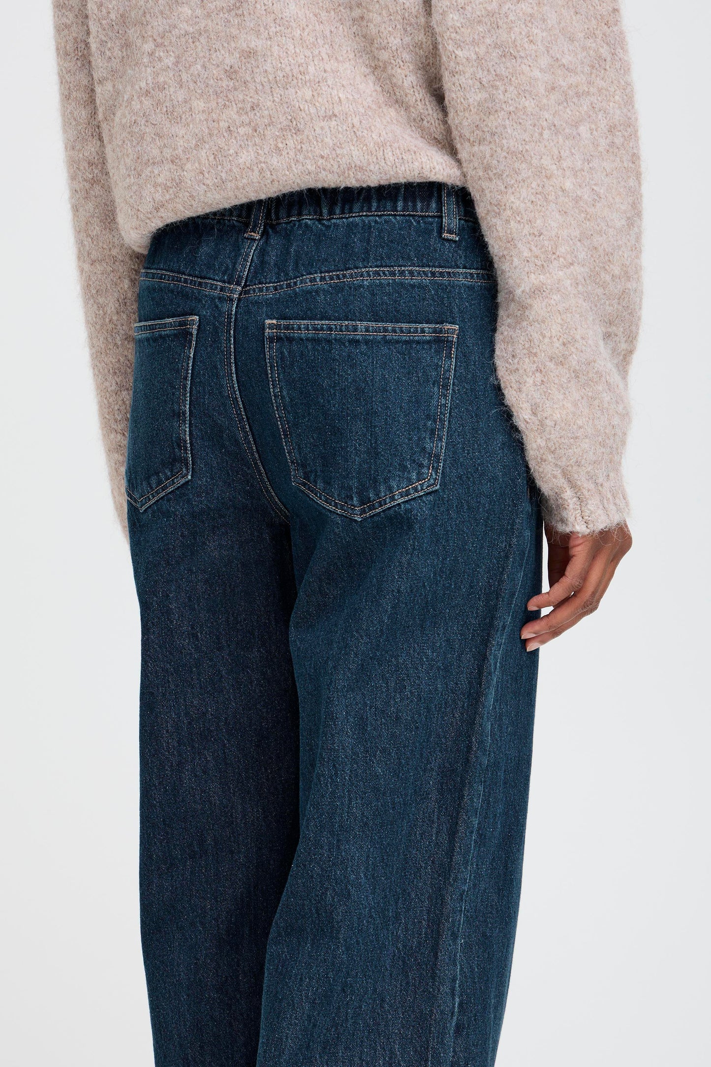 B Young Bylukan Jeans | Dark Blue Denim
