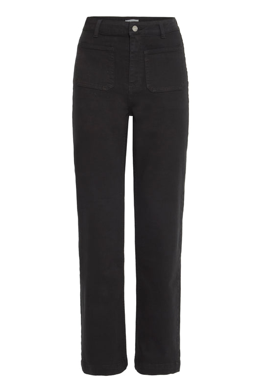 B Young Bylydia Pocket Jeans | Black