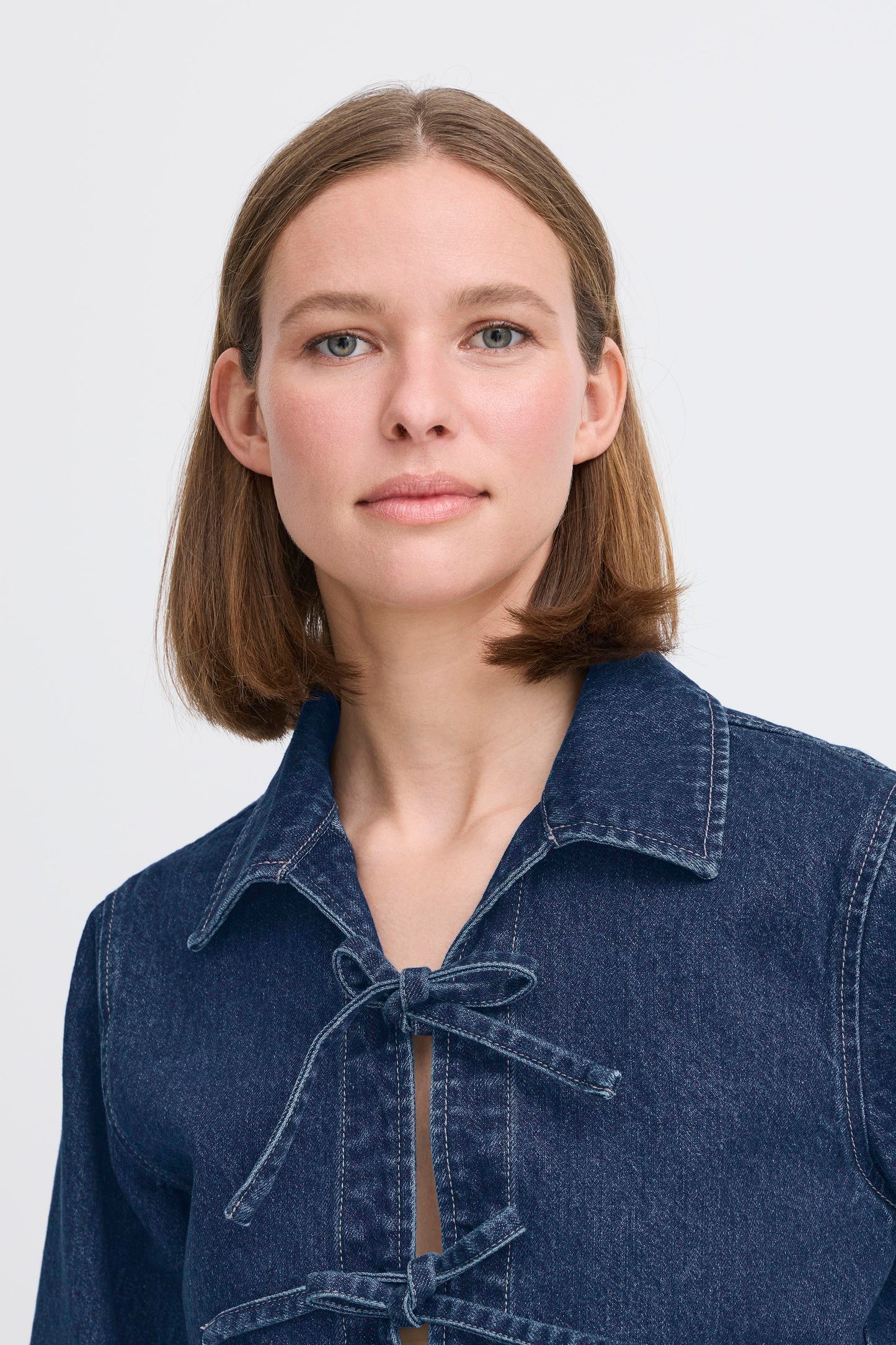 B Young Bylukan Shirt | Dark Blue Denim
