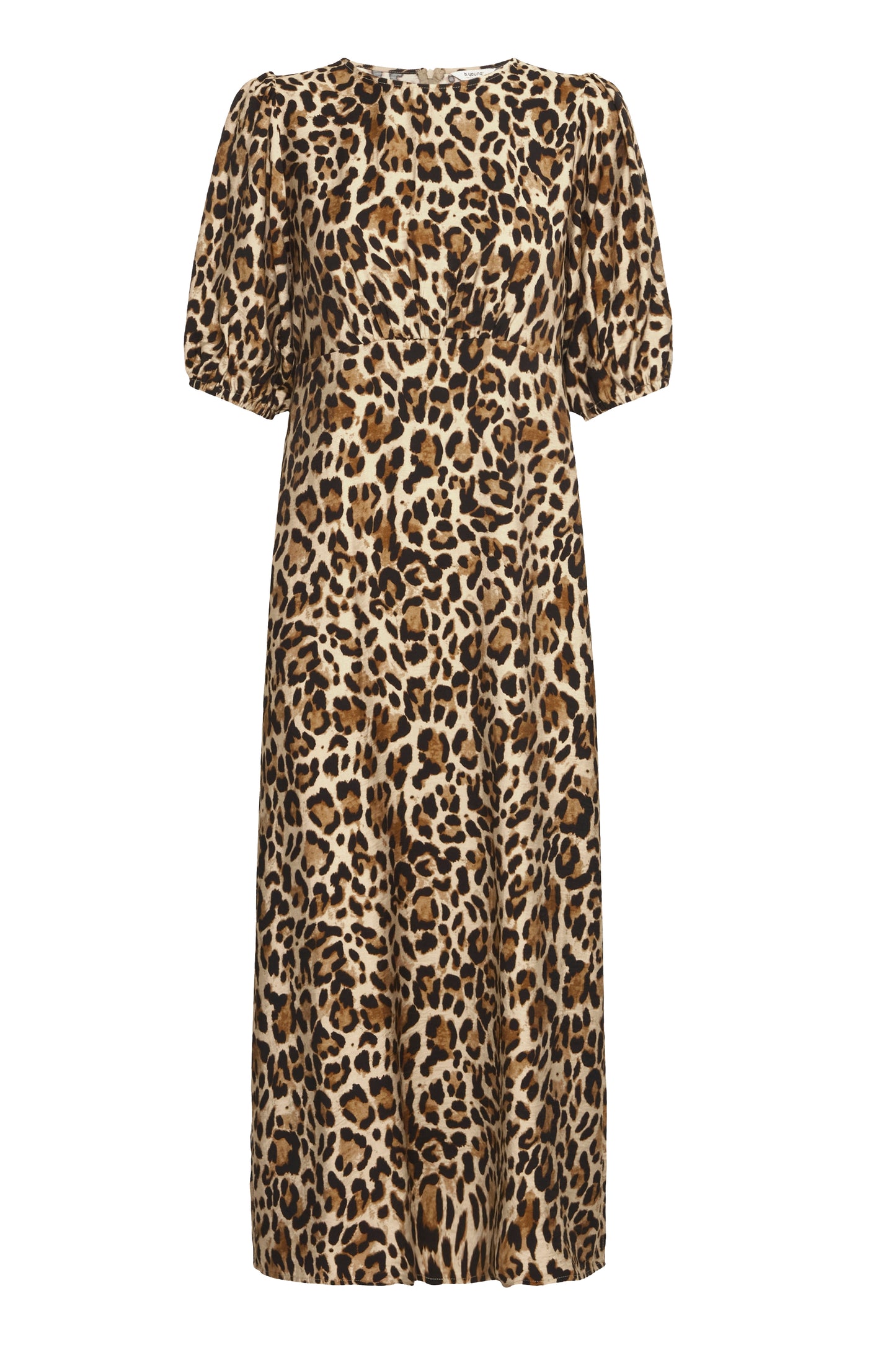 B Young Byihamma Long Dress | Humus Leopard