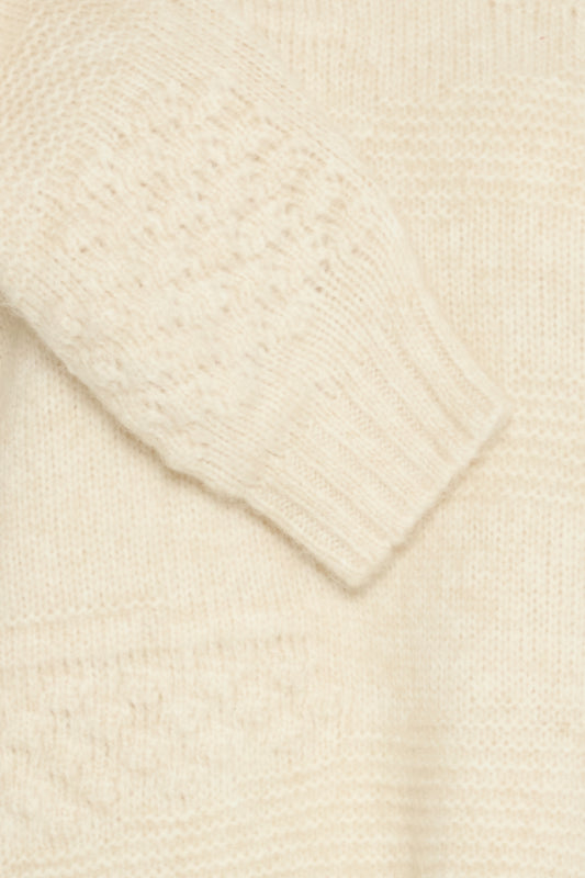 B Young Oksana Jumper | Birch Melange