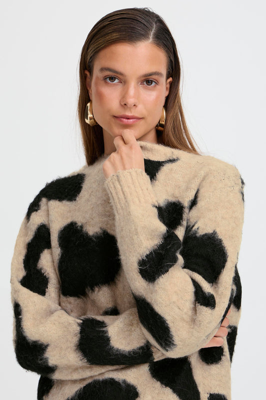 B Young Byminyax Jumper | Humus Mix