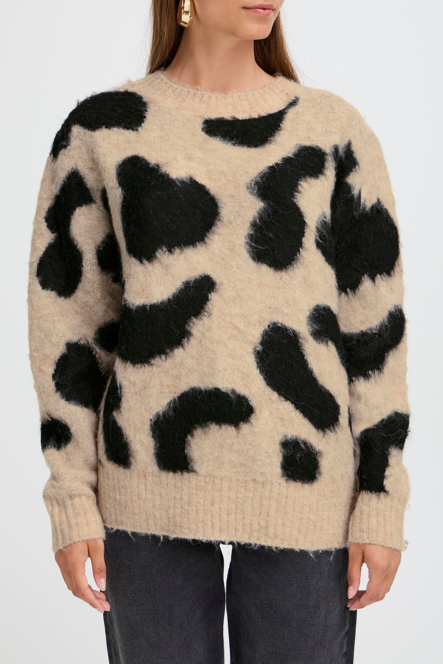 B Young Byminyax Jumper | Humus Mix