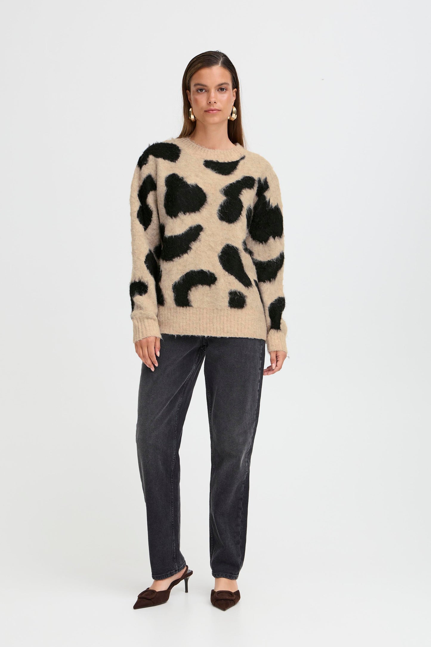 B Young Byminyax Jumper | Humus Mix