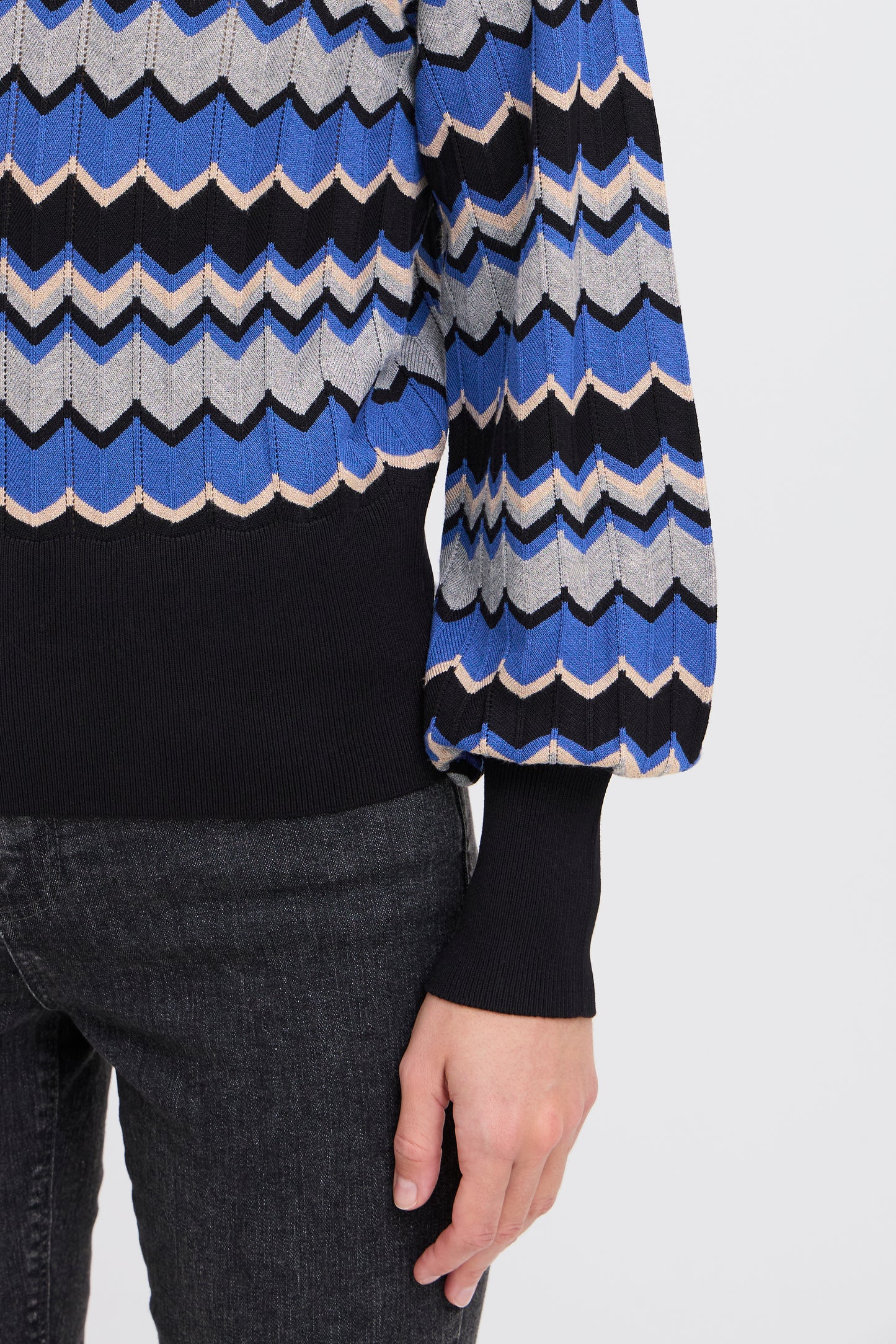 B Young Orla Zigzag Jumper