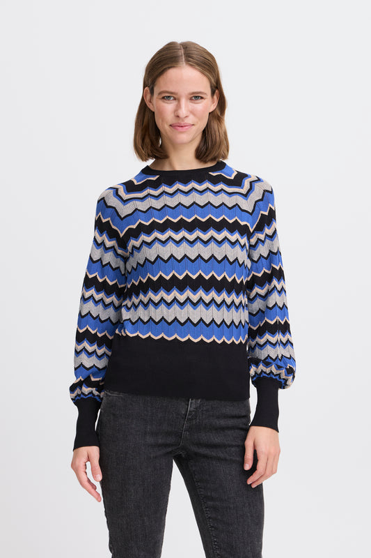 B Young Orla Zigzag Jumper