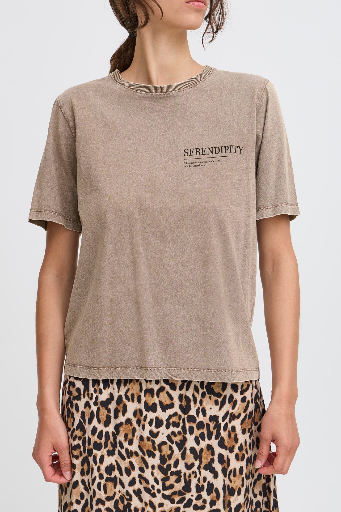 B Young Bysolko T-Shirt | Walnut