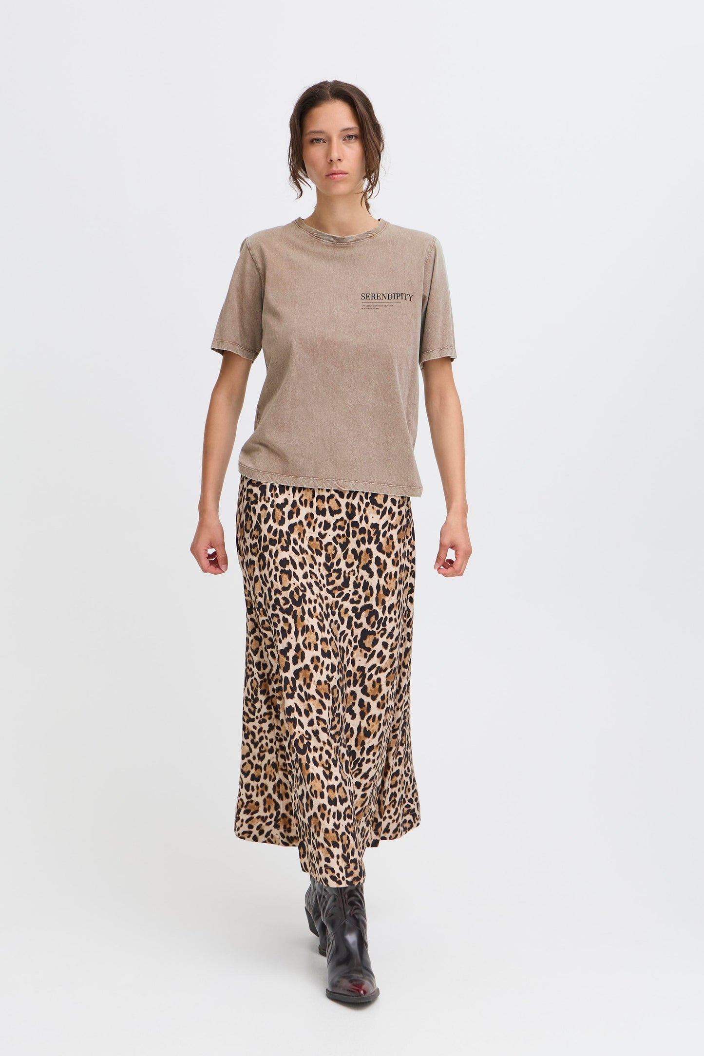 B Young Bysolko T-Shirt | Walnut