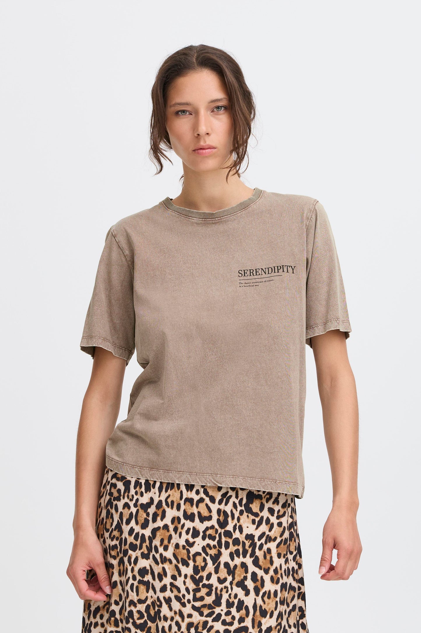 B Young Bysolko T-Shirt | Walnut