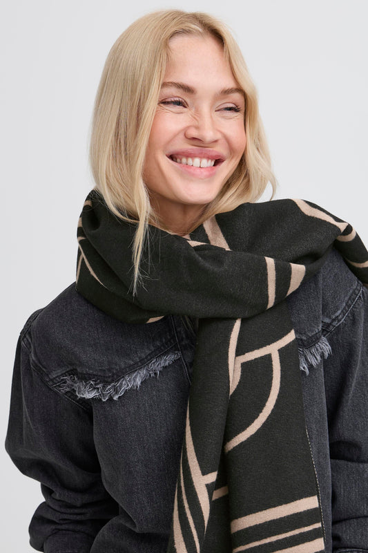 B Young Byvibi Logo Scarf