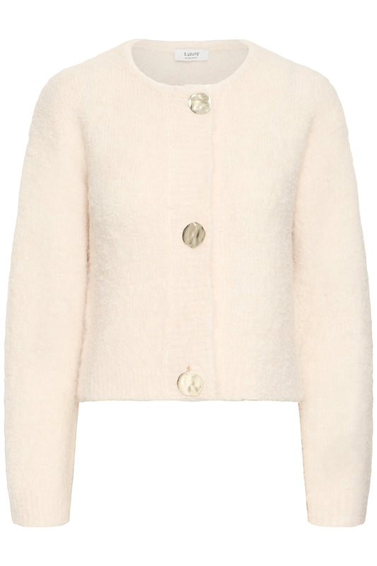 B Young ByOmanta Cardigan | Birch Melange
