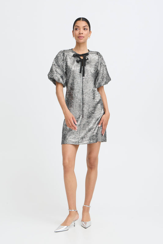 Bydetona Dress | Gun Metal